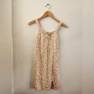 Abercrombie Kids Floral Sun Dress Casual  Pink Yellow Orange Size 11/12